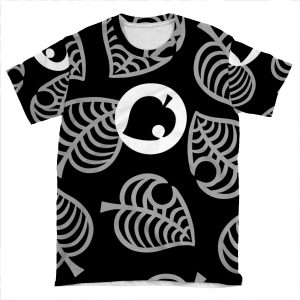 Black Nook Phone AOP T-shirt Tee