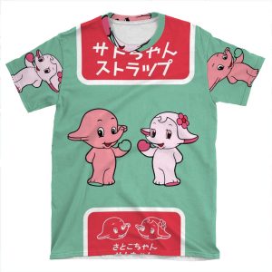 Bladee Drain Gang Apple AOP T-shirt Tee