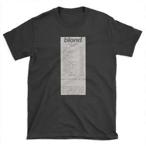 Blond Frank Ocean Receipt Print T-shirt Tee