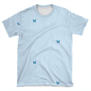 Blue Butterfly 2 AOP T-shirt Tee
