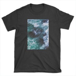 Blue Ocean Waves, Sea Photography, Seascape T-shirt Tee