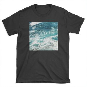 Blue Ocean Waves T-shirt Tee