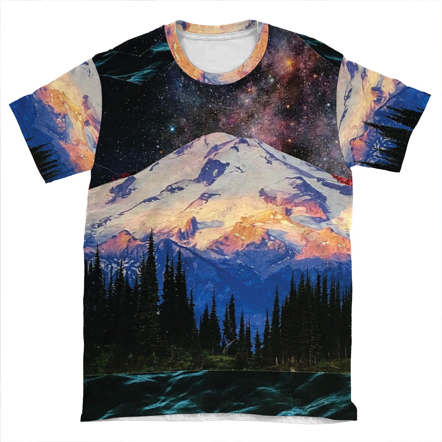 Blue Ridge Mountains AOP T-shirt Tee