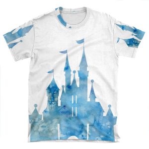 Blue Wishes AOP T-shirt Tee