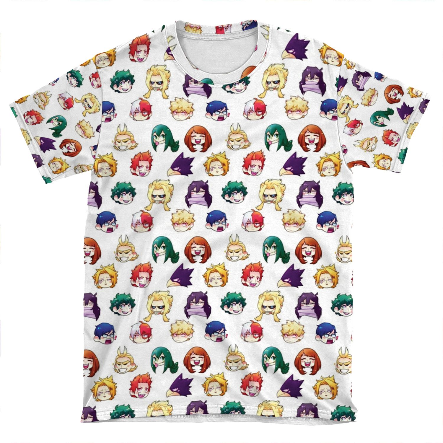 Bnha Pattern AOP T-shirt Tee