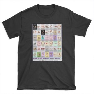 Board "Global Asanas" 42 postures and stretching T-shirt Tee