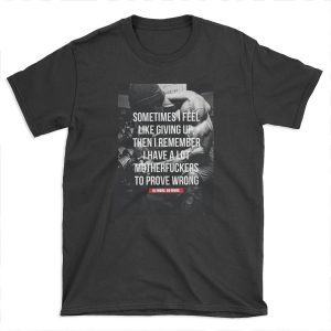 Bodybuilding Inspirational Workout Quote T-shirt Tee