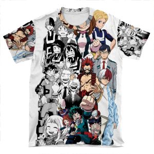Boku No Hero Academia AOP T-shirt Tee