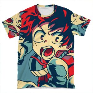 Boku No Hero Academia Midoriya AOP T-shirt Tee