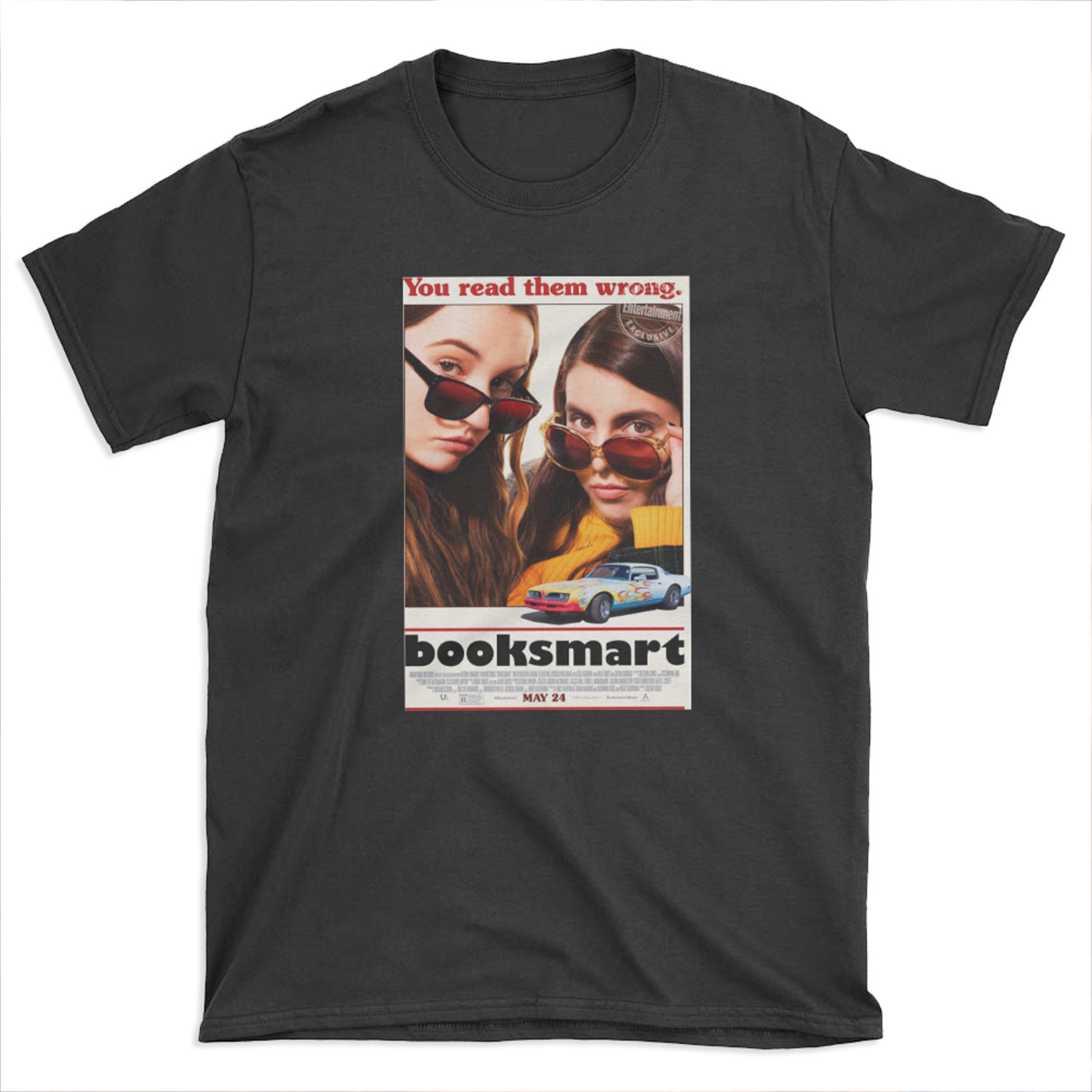 booksmart movie poster T-shirt Tee