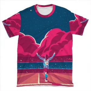 Born To Be A Star AOP T-shirt Tee