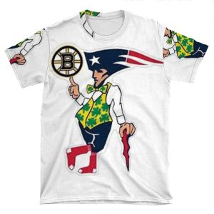 Boston Sports 2 AOP T-shirt Tee