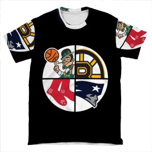 Boston Sports AOP T-shirt Tee