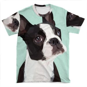 Boston Terrier AOP T-shirt Tee