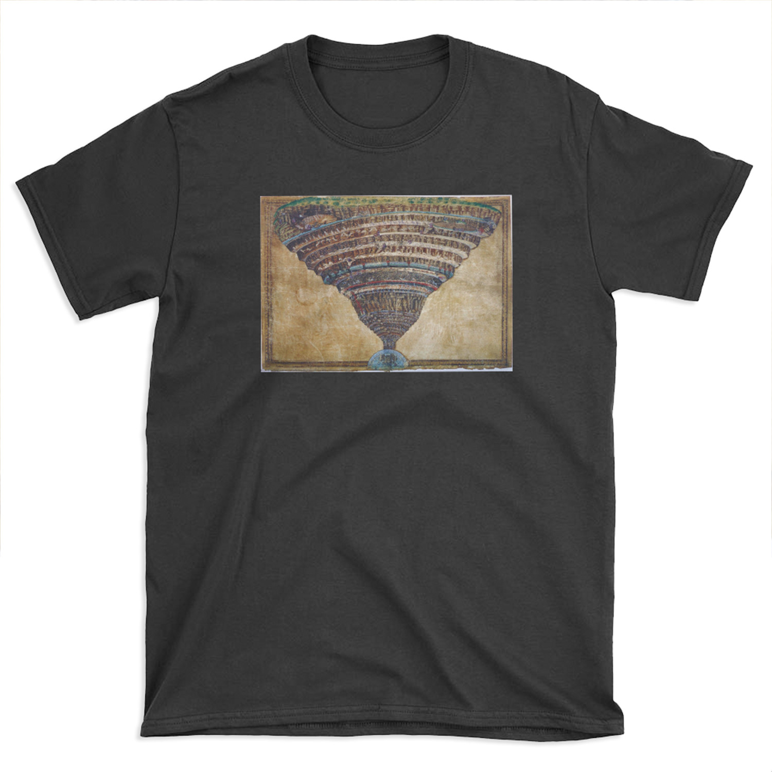 Botticelli - The Abyss of Hell T-shirt Tee