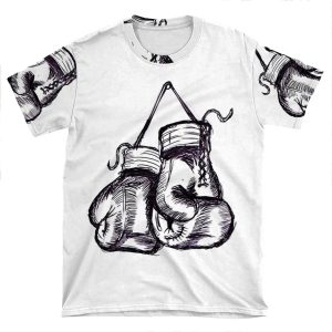 Boxing Gloves AOP T-shirt Tee