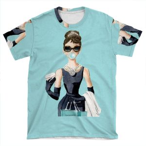 Breakfast At Tiffany's AOP T-shirt Tee