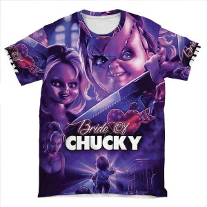Bride Of Chucky AOP T-shirt Tee