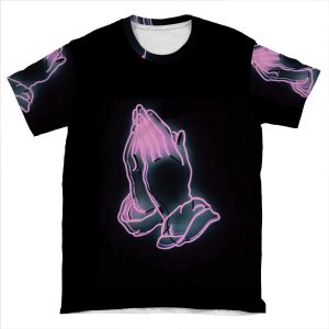 Bright Prayers AOP T-shirt Tee