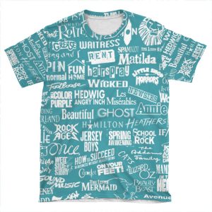 Broadway Baby AOP T-shirt Tee