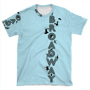 Broadway Marquee Celebration AOP T-shirt Tee