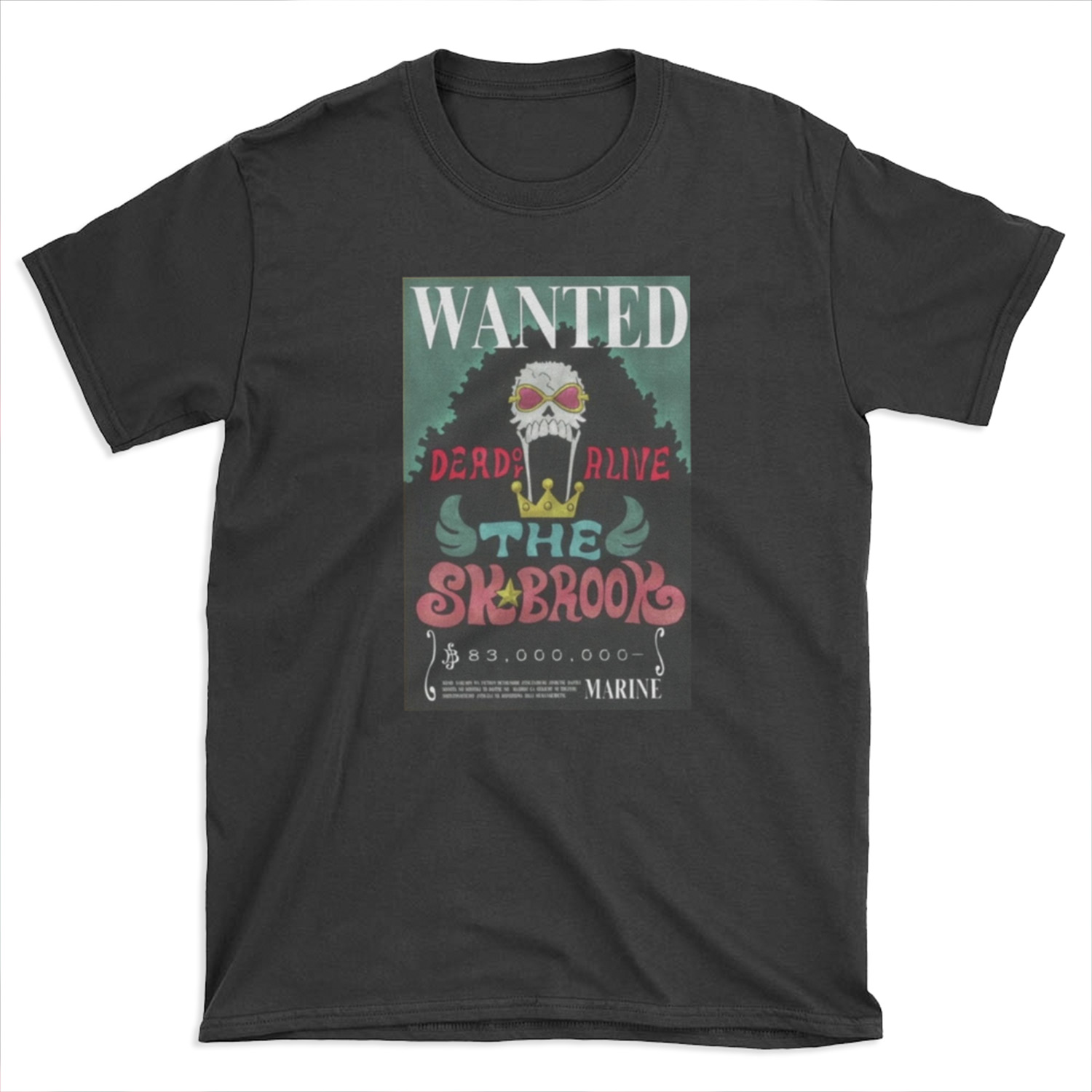 Brook second wanted poster T-shirt Tee
