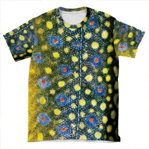 Brook Trout Skin Phone AOP T-shirt Tee