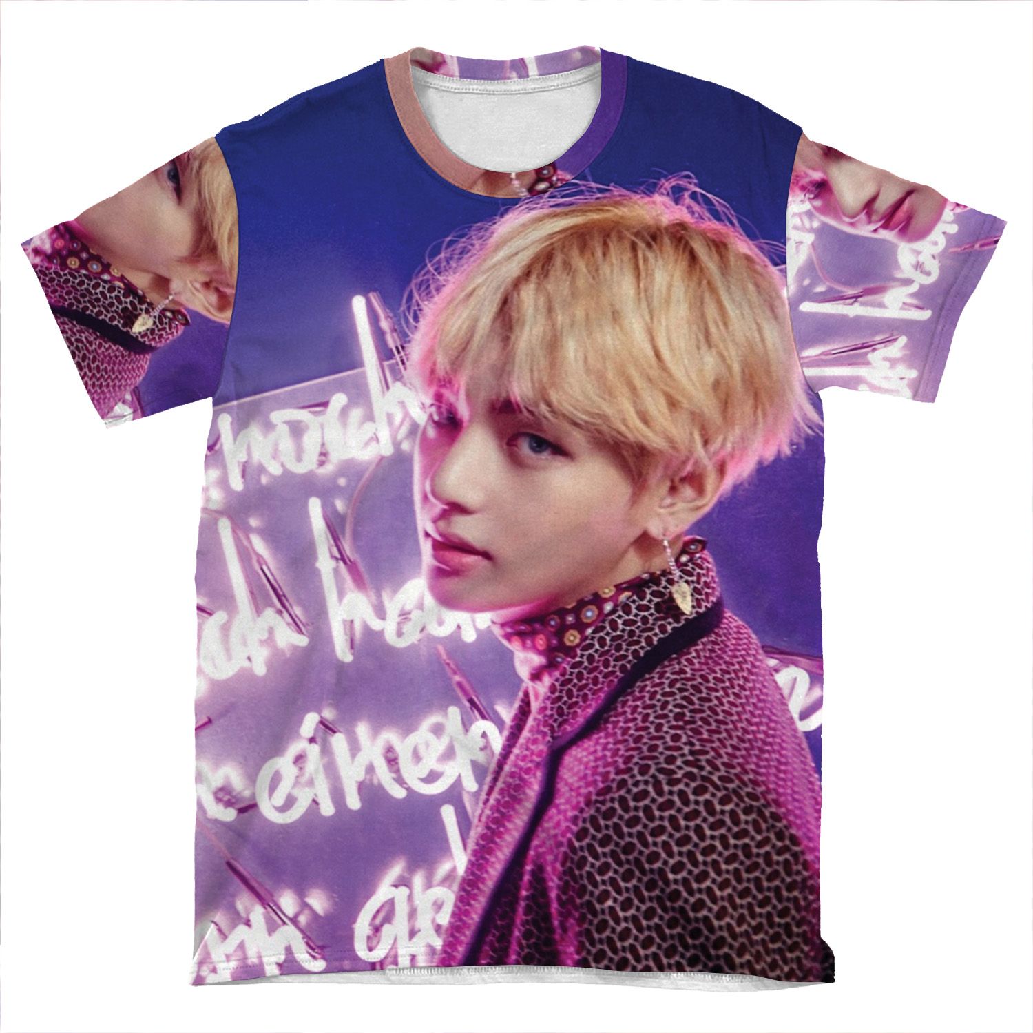 Bts #27 (Taehyung) AOP T-shirt Tee