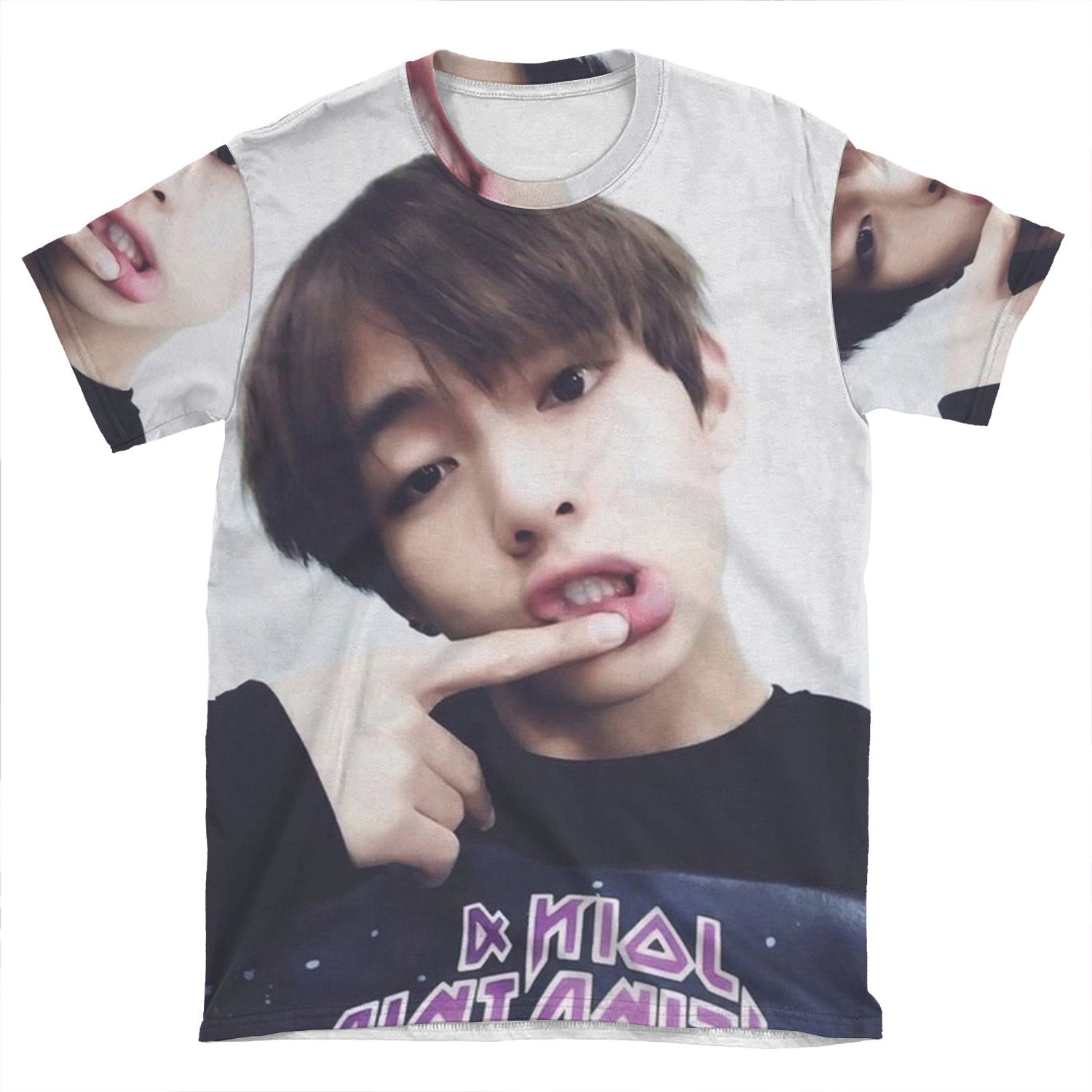 Bts/Bangtan Sonyeondan - Kim Taehyung Selca AOP T-shirt Tee