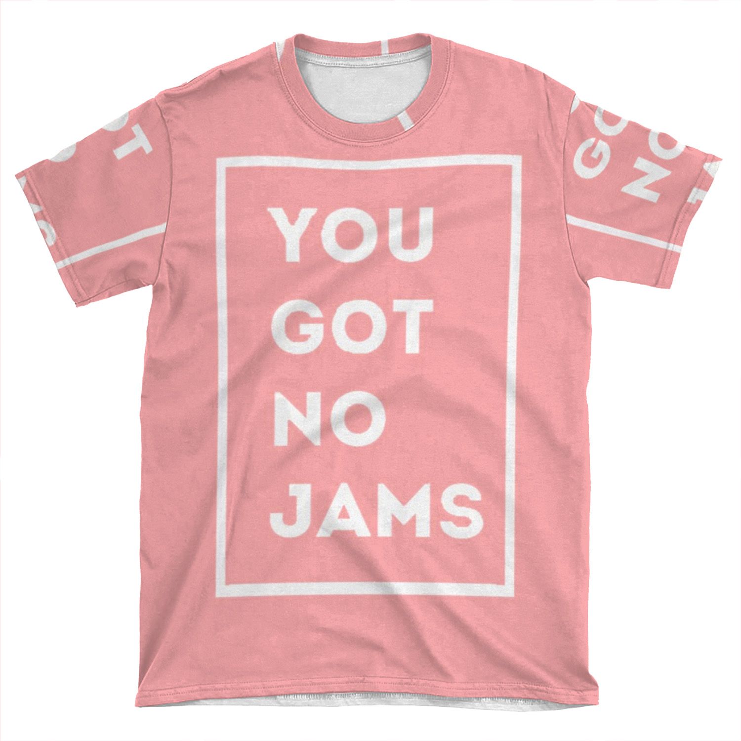 Bts/Bangtan Sonyeondan - You Got No Jams (Pink) AOP T-shirt Tee