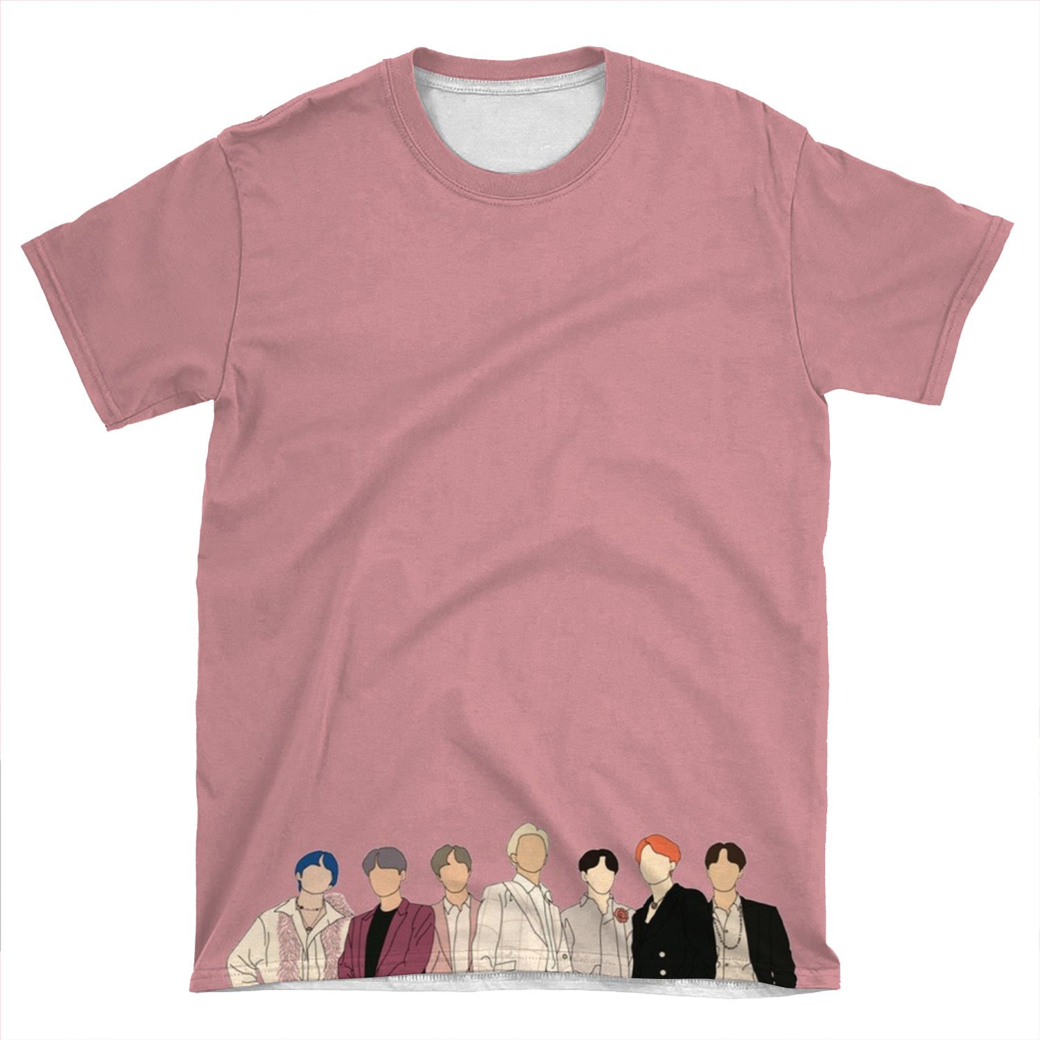 Bts Boy With Luv AOP T-shirt Tee