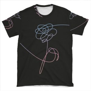 Bts Love Yourself Flower #2 AOP T-shirt Tee