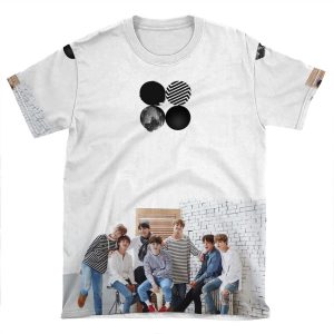 Bts Ot7 - Wings AOP T-shirt Tee