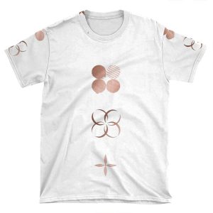 Bts Wings: Ynwa In Rose Gold AOP T-shirt Tee