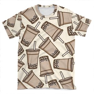 Bubble Tea AOP T-shirt Tee