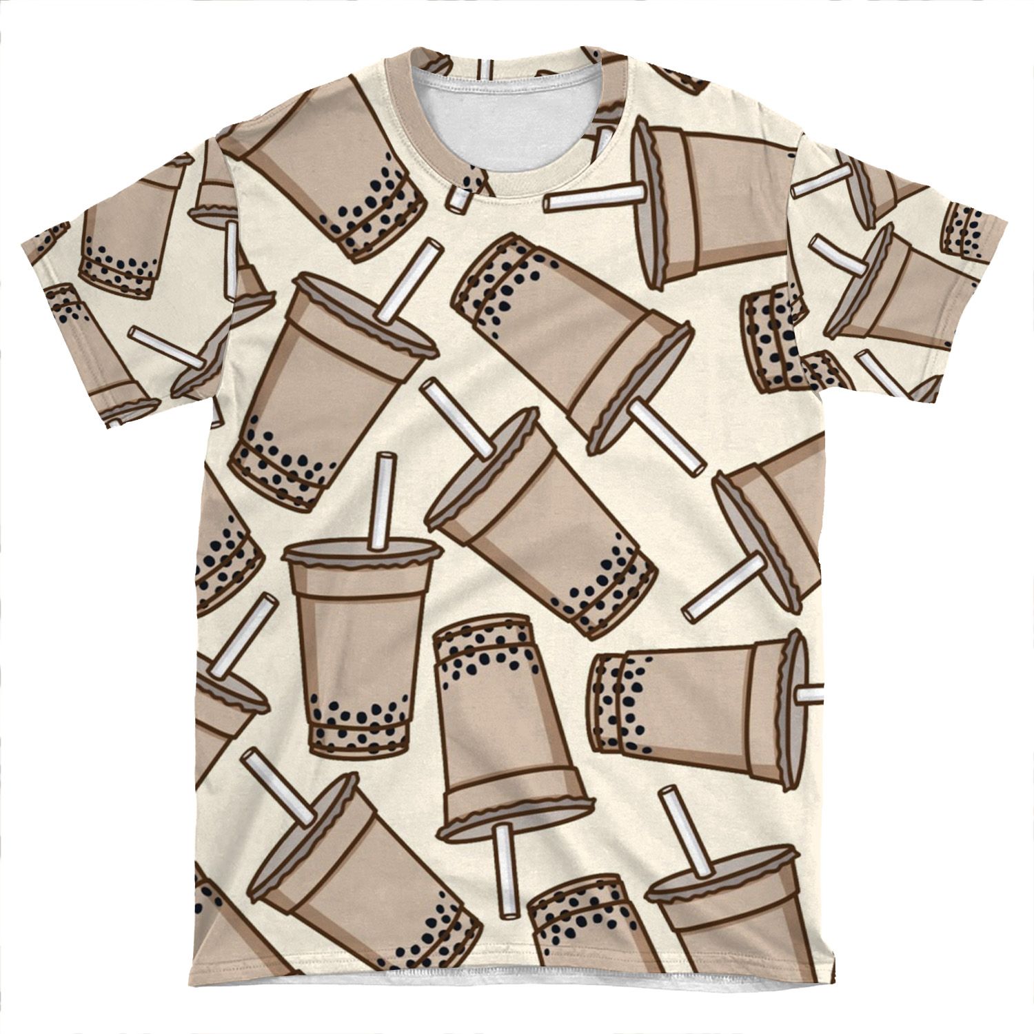 Bubble Tea AOP T-shirt Tee