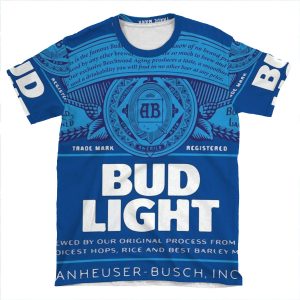 Bud Light AOP T-shirt Tee