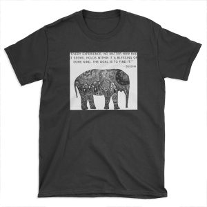 Buddha Wisdom Elephant T-shirt Tee