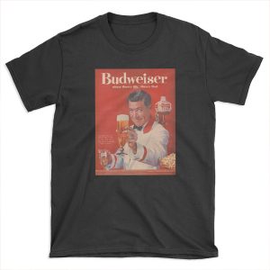 Budweiser Vintage Print T-shirt Tee