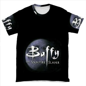 Buffy AOP T-shirt Tee