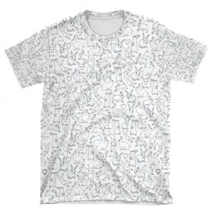 Bunnies! AOP T-shirt Tee