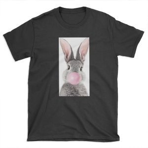 Bunny With Bubble Gum T-shirt Tee