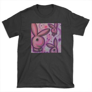 bunny y2k pink aesthetic T-shirt Tee