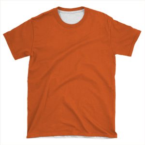 Burnt Orange AOP T-shirt Tee