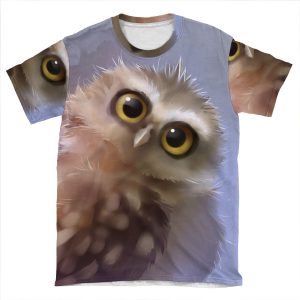 Burrowing Owl AOP T-shirt Tee