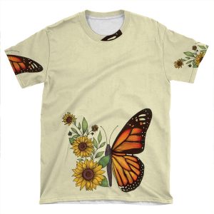 Butterfly AOP T-shirt Tee