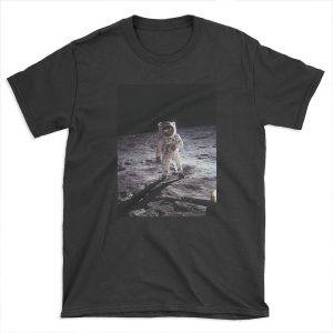 Buzz Aldrin On The Moon T-shirt Tee