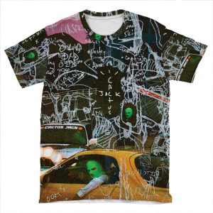 Cactus Jack 3 AOP T-shirt Tee