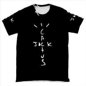 Cactus Jack Logo AOP T-shirt Tee