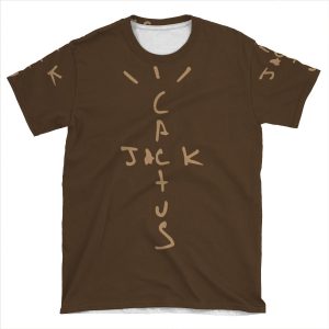 Cactus Jack - Tan (Exclusive) AOP T-shirt Tee